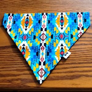 Aztec pattern xl dog bandana